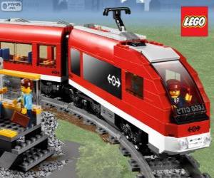 пазл Лего поезд